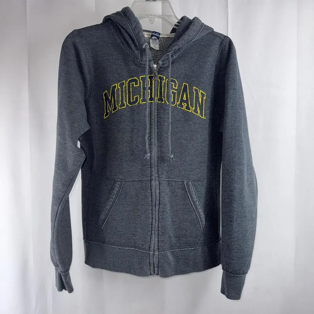 New Agenda Michigan zip up hoodie size medium